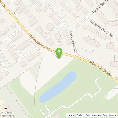 Standortübersicht der Tankstelle Stadtwerke Olching GmbH in 82140 Olching