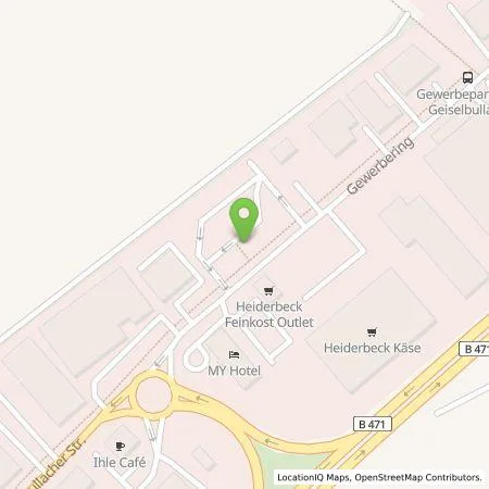 Standortübersicht der Tankstelle Stadtwerke Olching GmbH in 82140 Olching