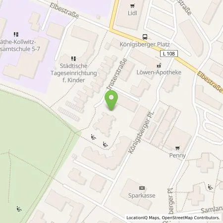 Standortübersicht der Tankstelle Energieversorgung Leverkusen GmbH & CO.KG in 51371 Leverkusen