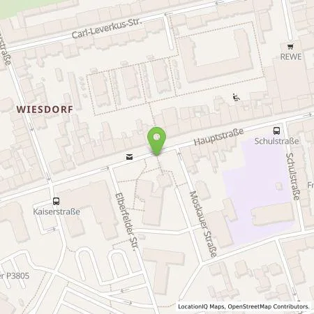 Standortübersicht der Tankstelle Energieversorgung Leverkusen GmbH & CO.KG in 51373 Leverkusen