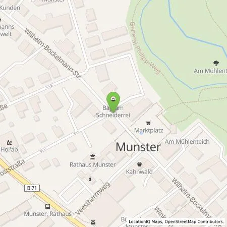 Standortübersicht der Tankstelle HeideGeo GmbH & Co. KG in 29633 Munster