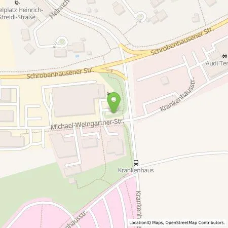 Standortübersicht der Tankstelle Kommunalunternehmen Stadtwerke Pfaffenhofen a. d. Ilm in 85276 Pfaffenhofen