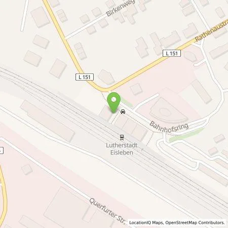 Standortübersicht der Tankstelle Stadtwerke Lutherstadt Eisleben GmbH in 06295 Luth. Eisleben