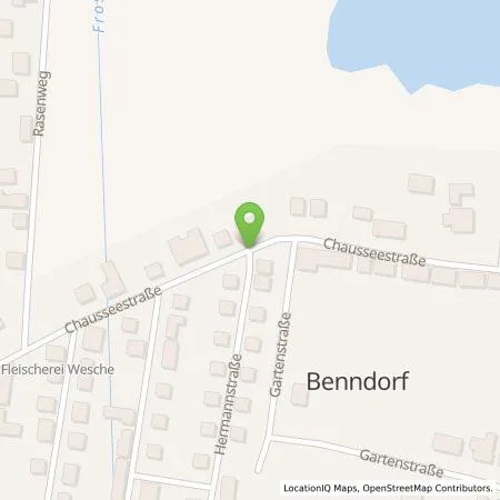 Standortübersicht der Tankstelle Stadtwerke Lutherstadt Eisleben GmbH in 06308 Benndorf