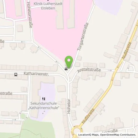 Standortübersicht der Tankstelle Stadtwerke Lutherstadt Eisleben GmbH in 06295 Lutherstadt Eisleben