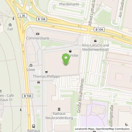 Standortübersicht der Tankstelle Neubrandenburger Wohnungsgesellschaft mbH in 17033 Neubrandenburg