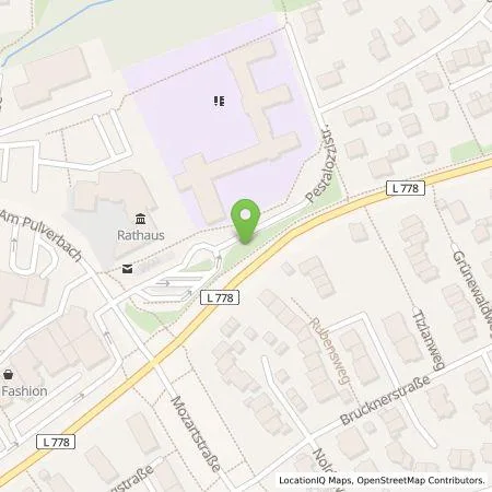 Standortübersicht der Tankstelle Gemeindewerke Steinhagen Service GmbH & Co. KG in 33803 Steinhagen