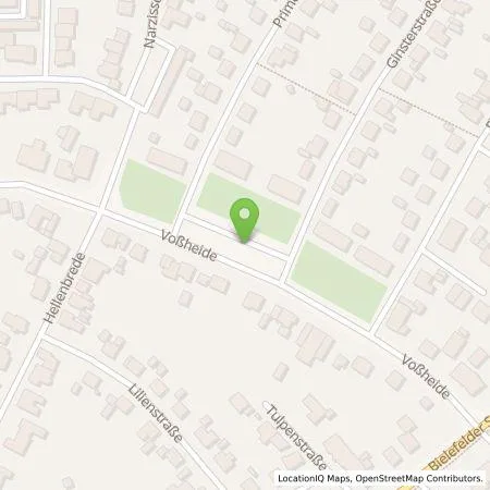 Standortübersicht der Tankstelle Gemeindewerke Steinhagen Service GmbH & Co. KG in 33803 Steinhagen