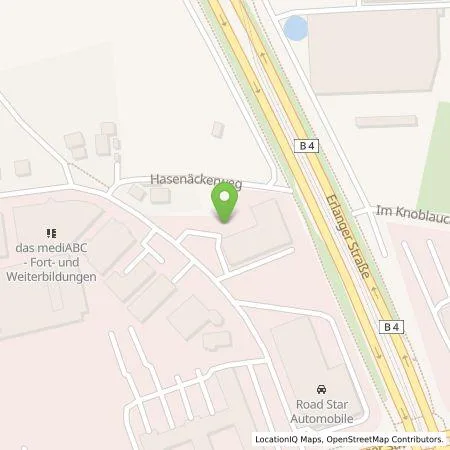 Standortübersicht der Tankstelle HomE of Mobility GmbH in 90425 Nürnberg