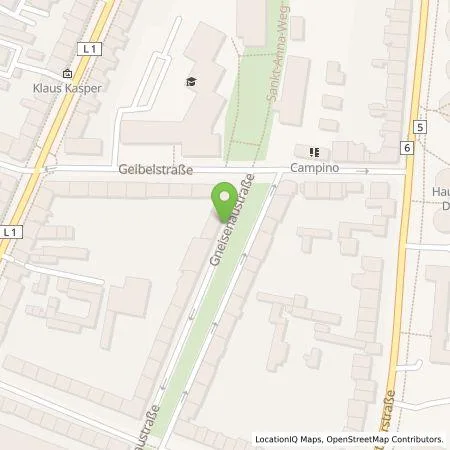 Standortübersicht der Tankstelle Stadtwerke Duisburg AG in 47057 Duisburg