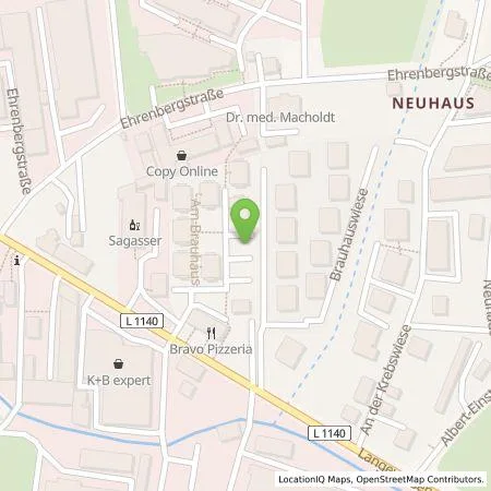 Standortübersicht der Tankstelle AreaCharge GmbH in 98693 Ilmenau