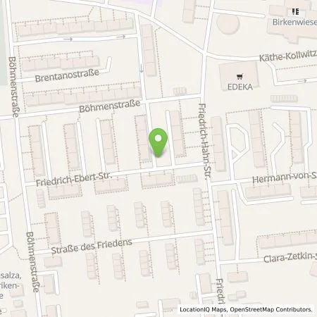 Standortübersicht der Tankstelle AreaCharge GmbH in 99947 Bad Langensalza