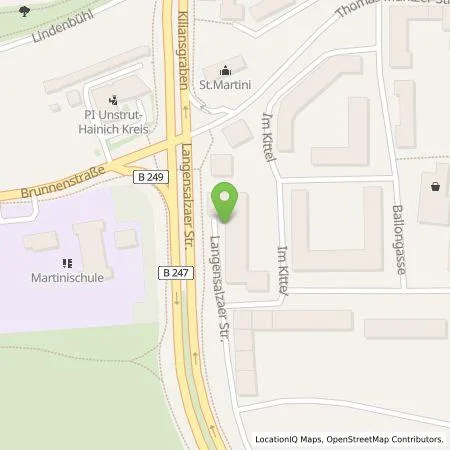 Standortübersicht der Tankstelle AreaCharge GmbH in 99974 Mühlhausen /Thüringen