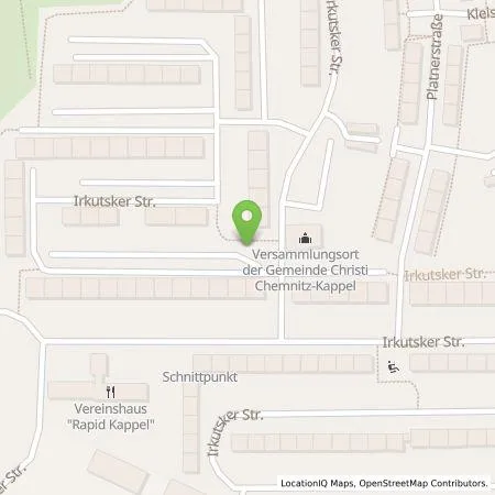 Standortübersicht der Tankstelle AreaCharge GmbH in 09119 Chemnitz