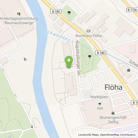 Standortübersicht der Tankstelle AreaCharge GmbH in 09557 Flöha