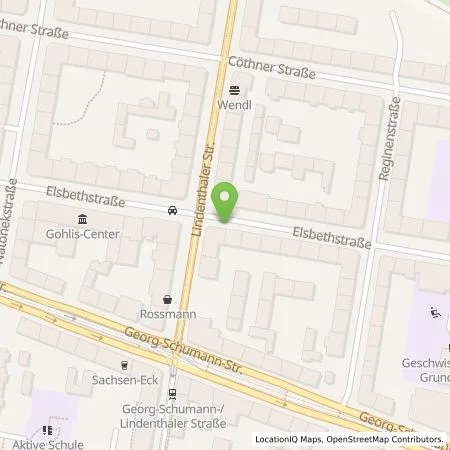 Standortübersicht der Tankstelle Stadtwerke Leipzig GmbH in 04155 Leipzig