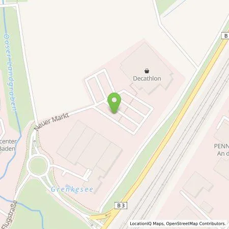 Standortübersicht der Tankstelle Pfalzwerke AG in 76532 Baden-Baden