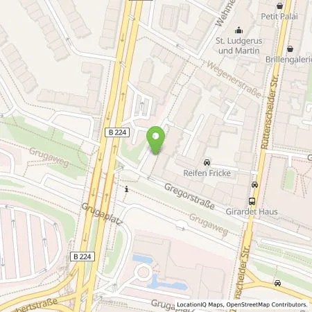 Standortübersicht der Tankstelle E.ON Drive Infrastructure GmbH in 45131 Essen