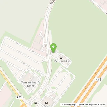 Standortübersicht der Tankstelle E.ON Drive Infrastructure GmbH in 14822 Linthe