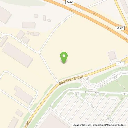 Standortübersicht der Tankstelle E.ON Drive Infrastructure GmbH in 47166 Duisburg