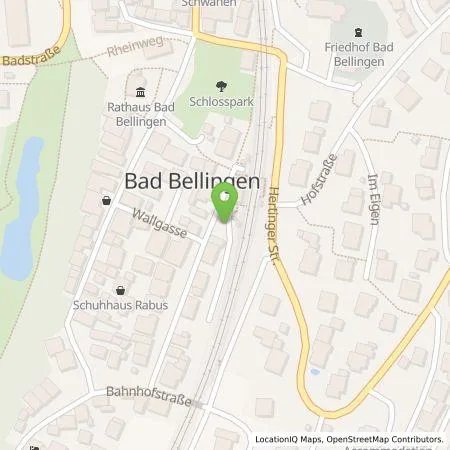 Standortübersicht der Tankstelle naturenergie hochrhein AG in 79415 Bad Bellingen