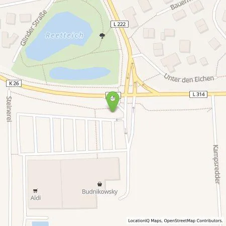 Standortübersicht der Tankstelle Regioladen+ GmbH & Co.KG in 21465 Reinbek