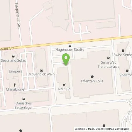 Standortübersicht der Tankstelle Pfalzwerke AG in 65203 Wiesbaden (Biebrich)