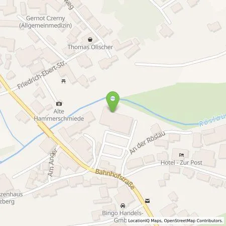 Standortübersicht der Tankstelle Netto Marken-Discount Stiftung & Co. KG in 95659 Arzberg