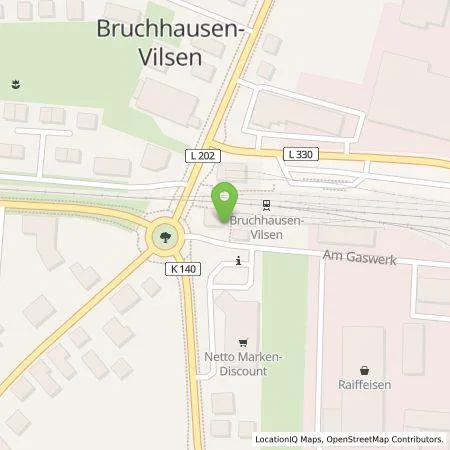 Standortübersicht der Tankstelle Netto Marken-Discount Stiftung & Co. KG in 27305 Bruchhausen-Vilsen