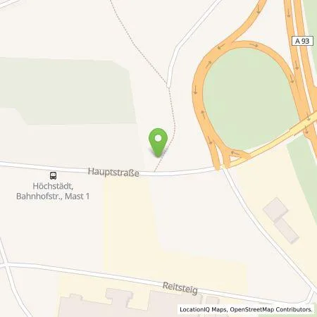 Standortübersicht der Tankstelle Netto Marken-Discount Stiftung & Co. KG in 95186 Höchstädt i. Fichtelgebirge