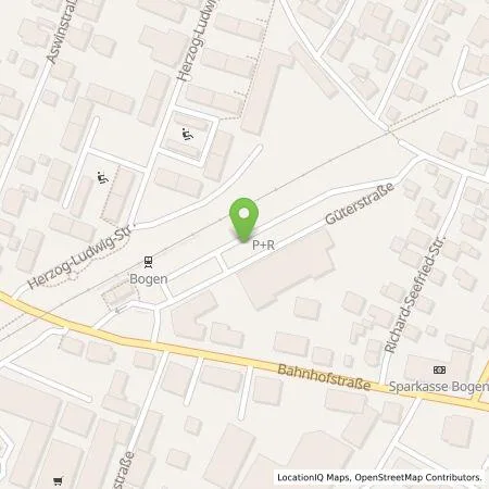 Standortübersicht der Tankstelle Stadtwerke Bogen GmbH in 94327 Bogen