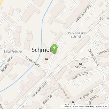 Standortübersicht der Tankstelle inno2grid GmbH in 04626 Schmölln