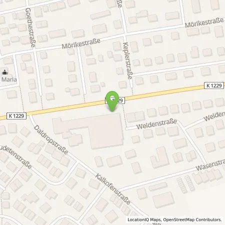 Standortübersicht der Tankstelle Daldrop + Dr. Ing. Huber GmbH + Co. KG in 72666 Neckartailfingen