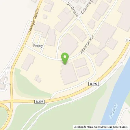 Standortübersicht der Tankstelle Daldrop + Dr. Ing. Huber GmbH + Co. KG in 72666 Neckartailfingen