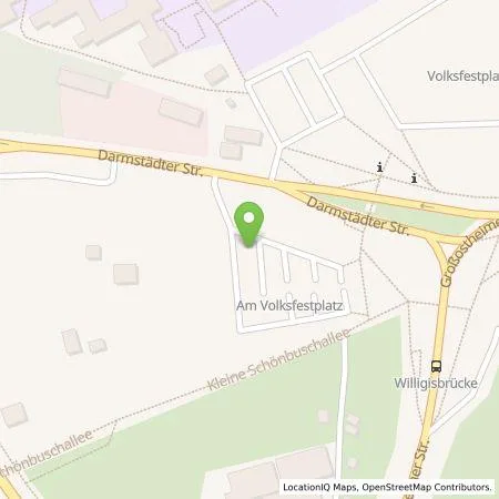 Standortübersicht der Tankstelle Stadtwerke Aschaffenburg in 63741 Aschaffenburg