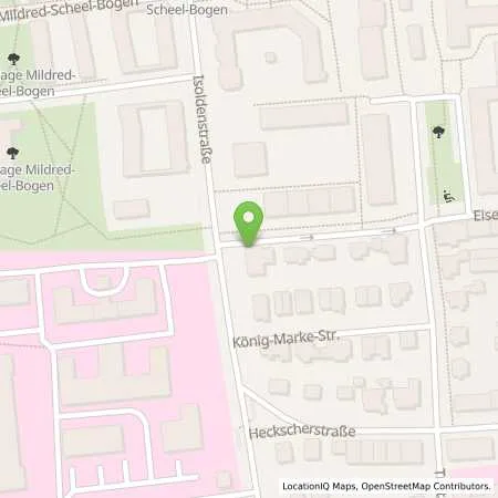 Standortübersicht der Tankstelle SWM Versorgungs GmbH in 80804 München