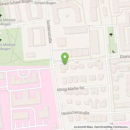 Standortübersicht der Tankstelle SWM Versorgungs GmbH in 80804 München