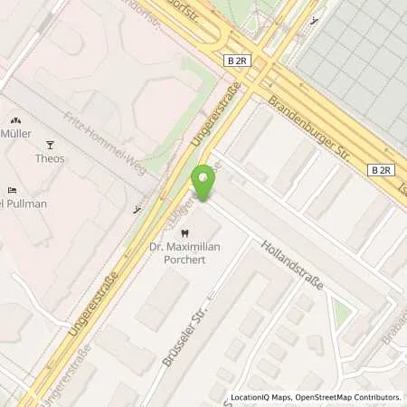 Standortübersicht der Tankstelle SWM Versorgungs GmbH in 80805 München