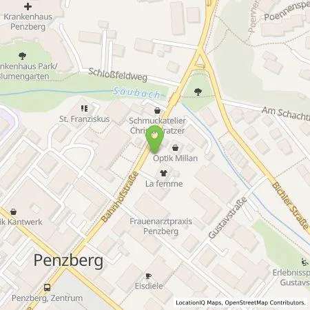 Standortübersicht der Tankstelle Kommunalunternehmen Stadtwerke Penzberg in 82377 Penzberg