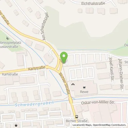 Standortübersicht der Tankstelle Kommunalunternehmen Stadtwerke Penzberg in 82377 Penzberg