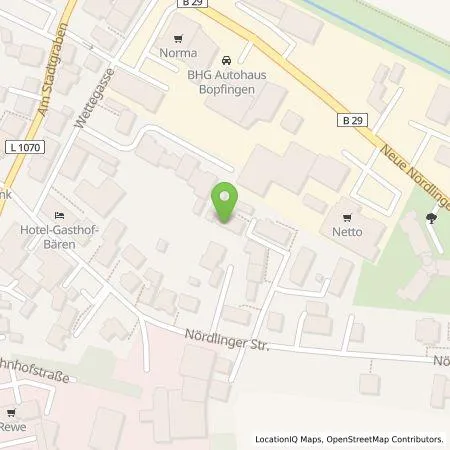 Standortübersicht der Tankstelle KMF Kunststoff-Metall-Formteile GmbH in 73441 Bopfingen