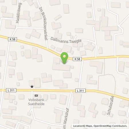 Standortübersicht der Tankstelle Samtgemeinde Wathlingen in 29339 Wathlingen