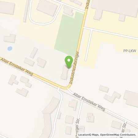 Standortübersicht der Tankstelle Agon Büro I GmbH & Co. KG in 49661 Cloppenburg