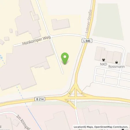 Standortübersicht der Tankstelle Deutsche Primärenergie GmbH in 49439 Steinfeld