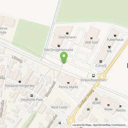 Standortübersicht der Tankstelle Energiegenossenschaft Kranenburg e.G. in 47559 Kranenburg