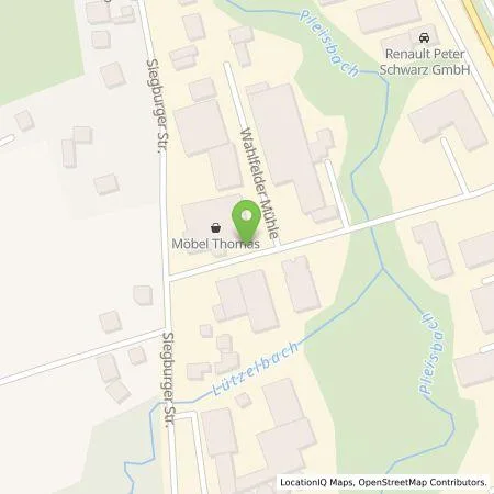 Standortübersicht der Tankstelle Möbel Thomas GmbH in 53639 Königswinter