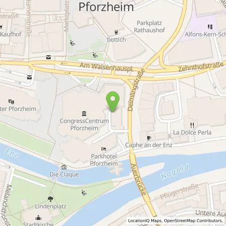 Standortübersicht der Tankstelle Parkhotel Pforzheim GmbH & Co. KG in 75175 Pforzheim