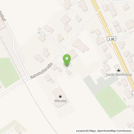 Standortübersicht der Tankstelle Rolfes & Schroven GbR in 49846 Hoogstede