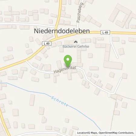 Standortübersicht der Tankstelle Olaf Weber in 39167 Niederndodeleben