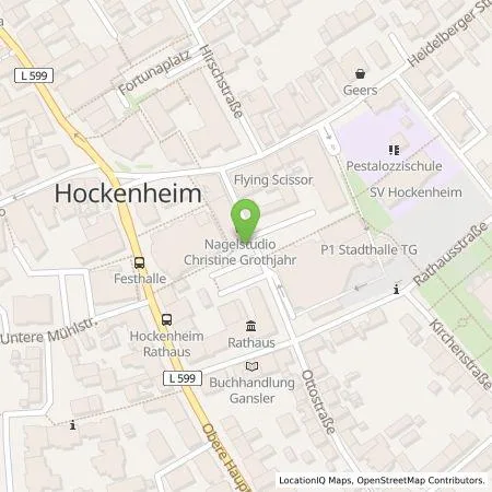 Standortübersicht der Tankstelle Stadtwerke Hockenheim in 68766 Hockenheim